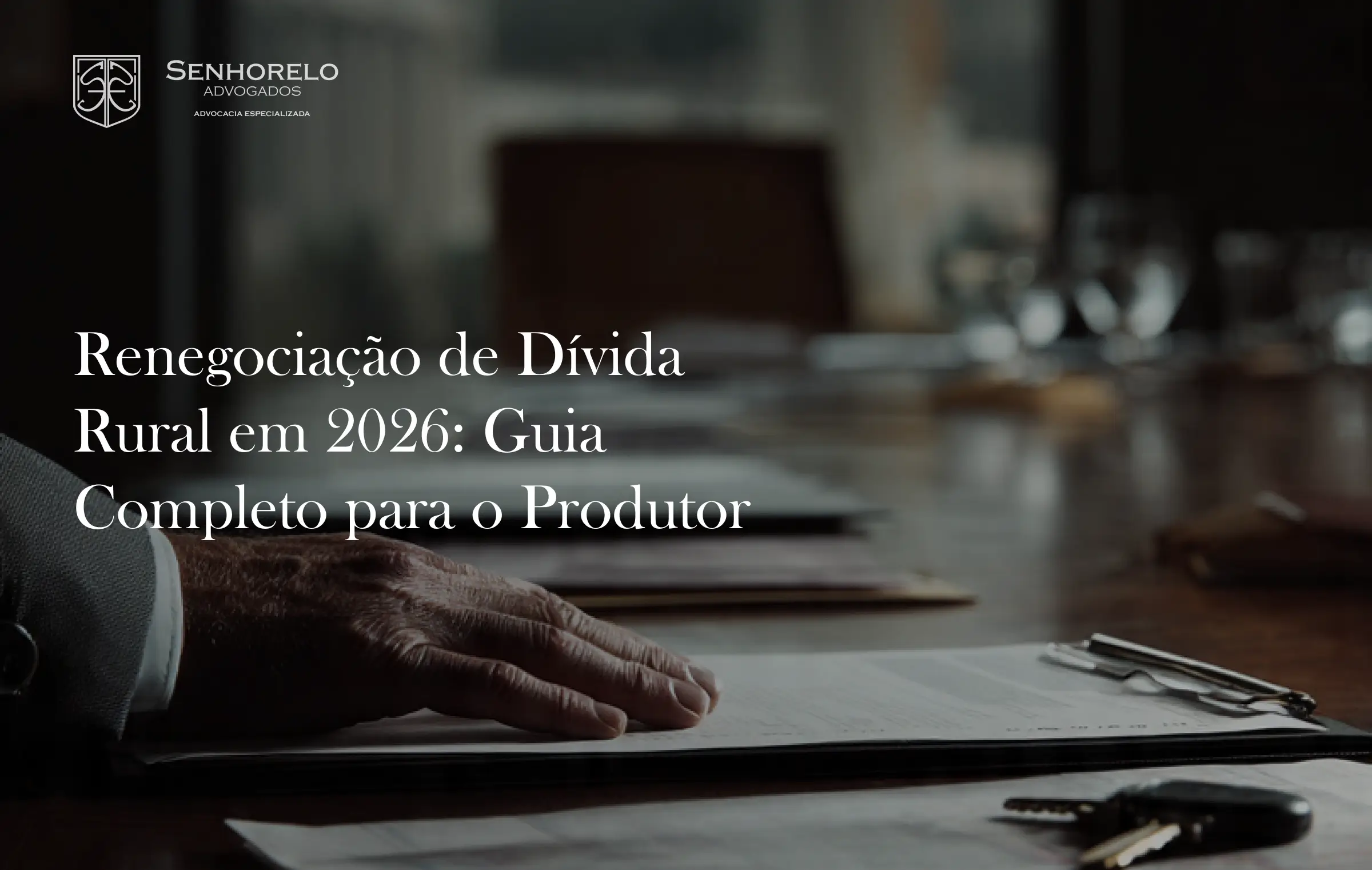 Com a SELIC em 15% ao ano e os custos do campo em alta, milhares de produtores rurais enfrentam contratos de custeio e investimento que se tornaram insuportáveis. Neste artigo, você entende quais são os seus direitos, quando a revisão contratual é juridicamente cabível e quais caminhos — extrajudiciais e judiciais — estão disponíveis em 2026.